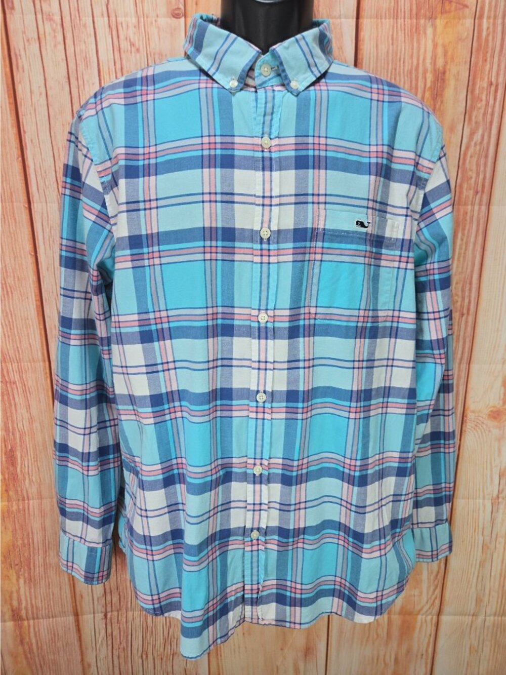 Vineyard Vines Mens Slim Fit Tucker Shirt Size Large